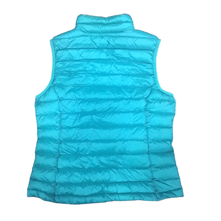 Ariat Ladies Medium Teal Ideal Down Puffy Vest Used -H