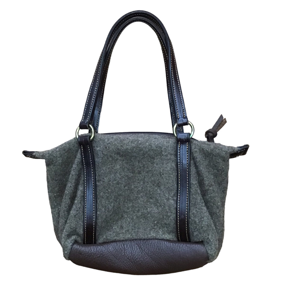 Green Hill Collection Wool Handbag USED -H