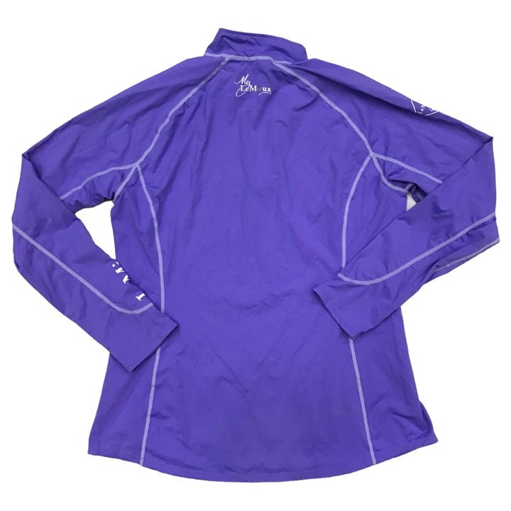 Le Mieux Ladies XLarge Bluebell Long Sleeve 1/4 Zip Used - H