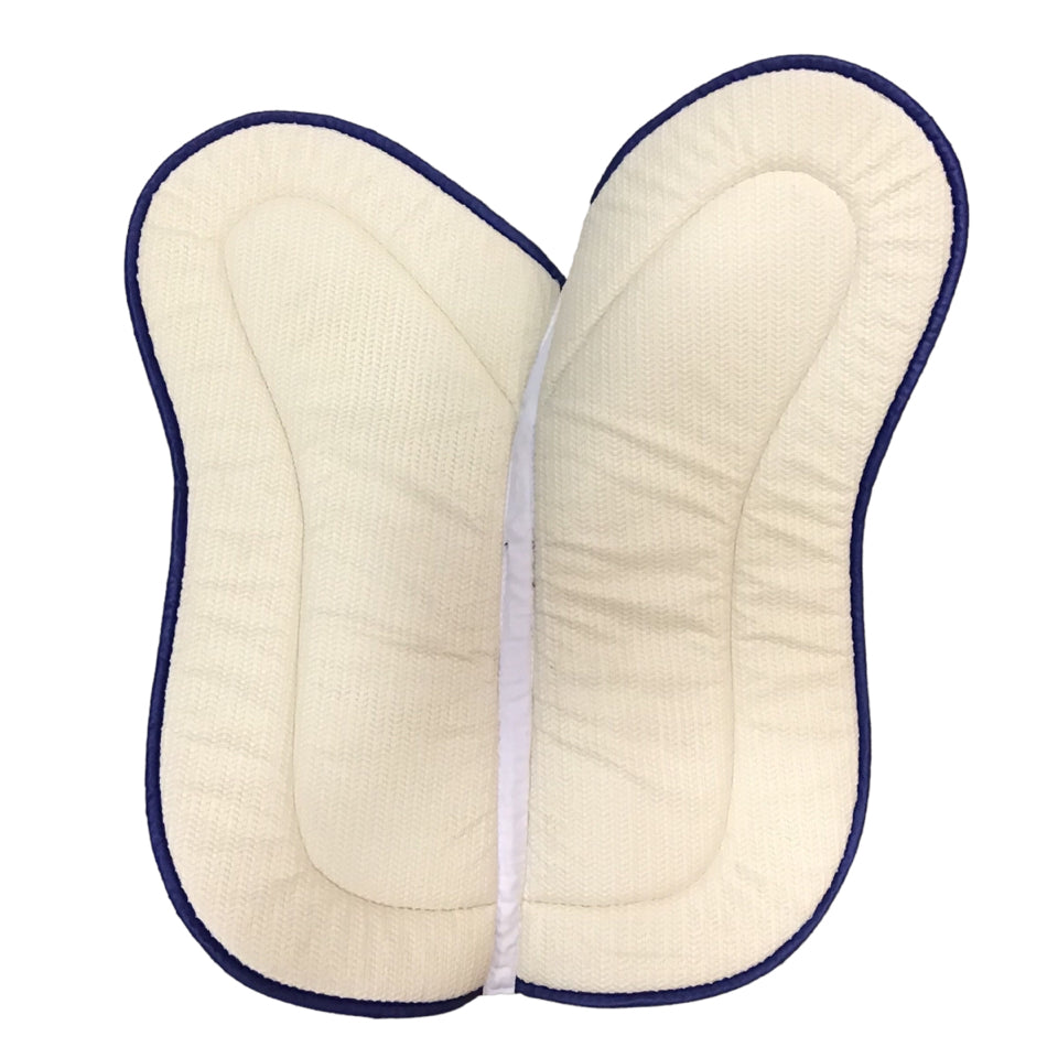 Ecogold Breeze Half pad with Royal Bue Trim Like New -H