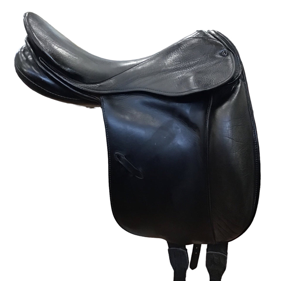 17.5" Stubben Excalibur Used Monoflap Dressage saddle with 30cm Tree -H