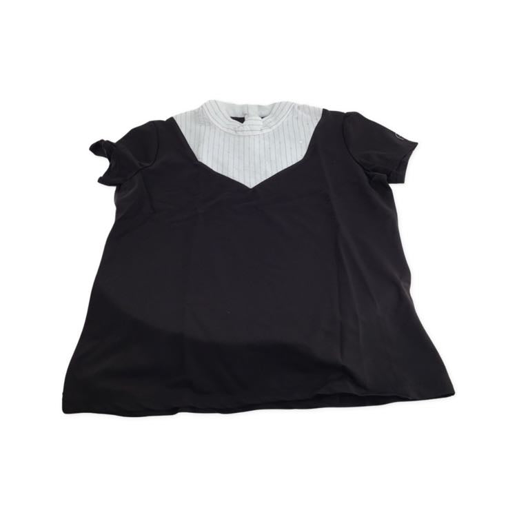 EQUITHEME new ladies black SS size XL show shirt B