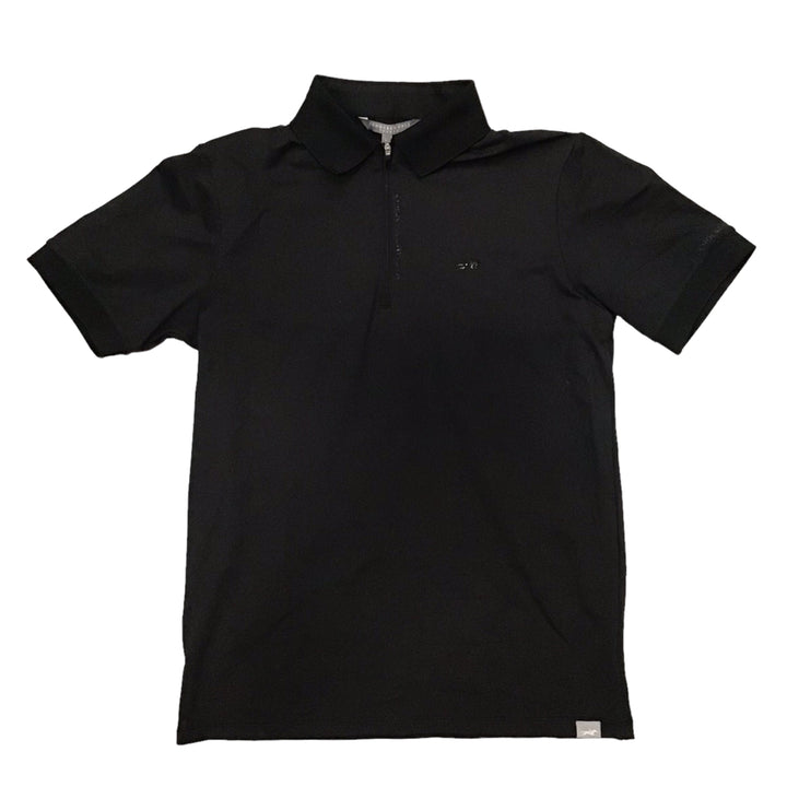 Schockemohle Men's Large Black Nathan Style Polo New - H