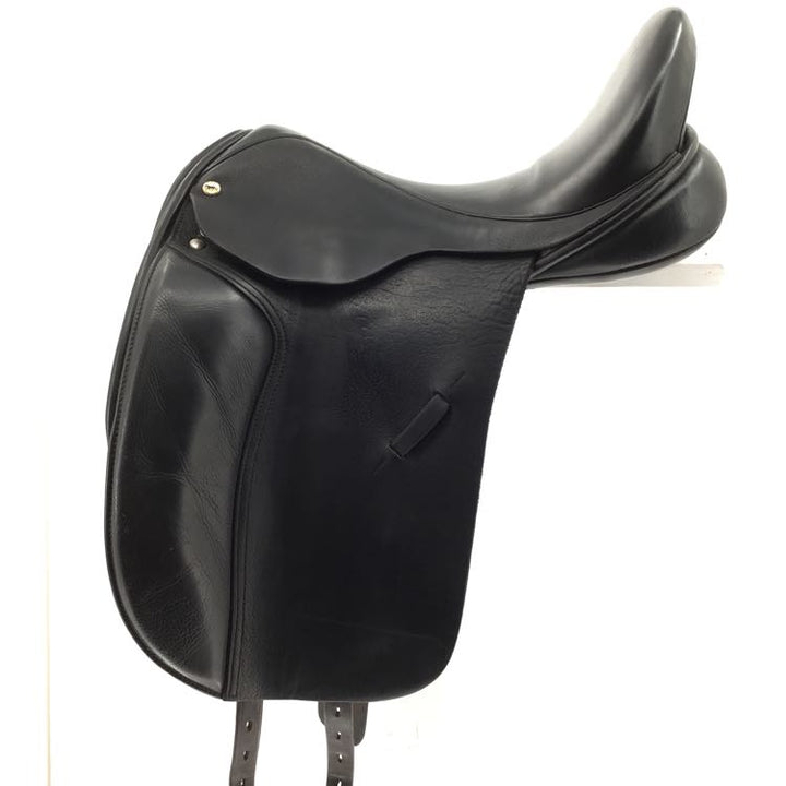 17.5" BLACK COUNTRY ELOQUENCE MW USED DRESSAGE SADDLE B