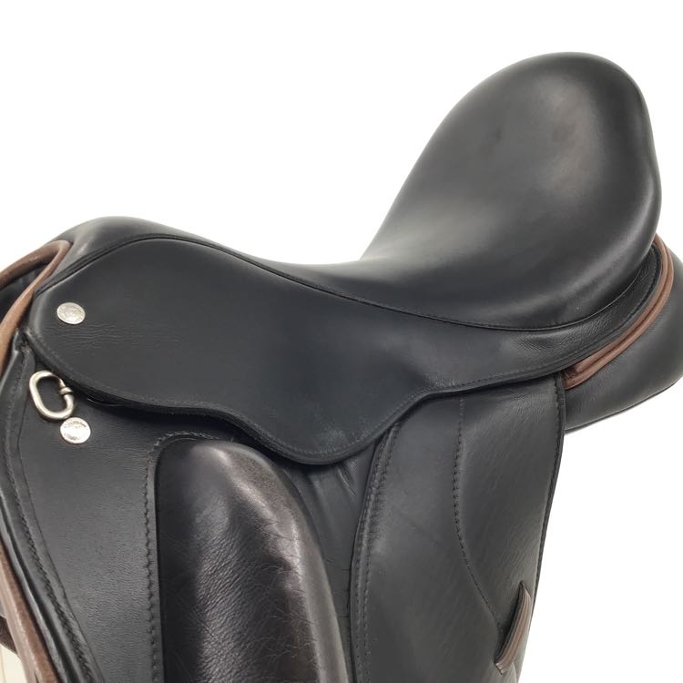 17.5" Custom Saddlery used dressage saddle B
